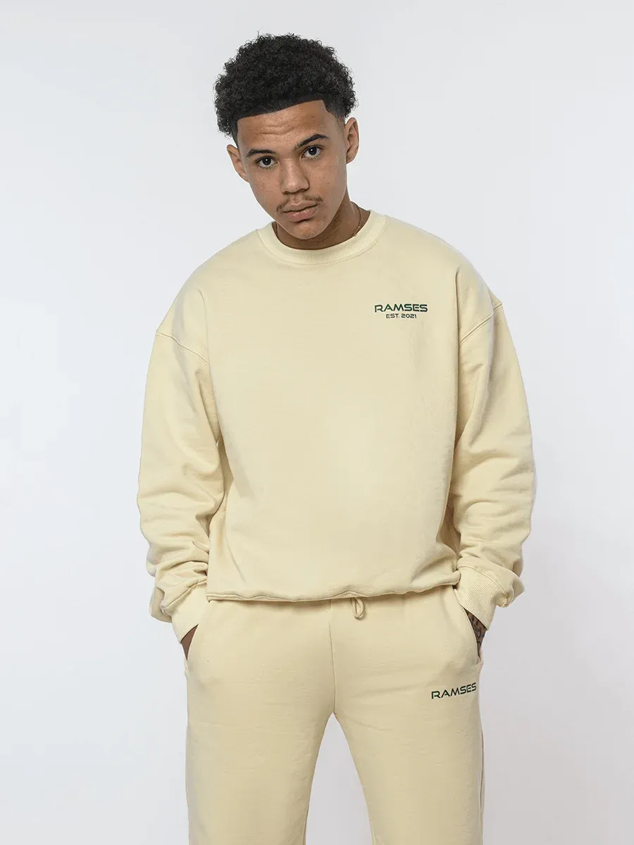 Ramses Compass Sand Sweater